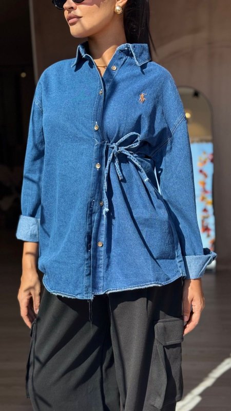 قميص جينز polo